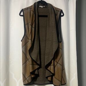 Saints and hearts Draped Open Vest